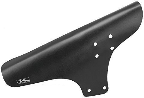 M-Wave Fahrrad Schutzblech Fender Mudguard Schwarz universell für Vorder- und Hinterrad