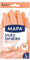 MAPA - Mains sensibles - Gants de ménage hypoallergénique intérieur coton - Sans latex - 2 paires - Taille L