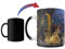 Disney – Die Schöne und das Biest Dancing in the Moonlight Thomas Kinkade Eine 313 ml Tasse mit Farbwechsel, wärmeempfindliche Keramiktasse Bild zeigt an, wenn heiße Flüssigkeit hinzugefügt wird.