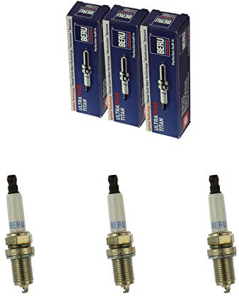 3x BERU Zündkerze Zuendkerze ULTRA Z272 // 14 F-7 HURU02 Set / 3-Zylinder