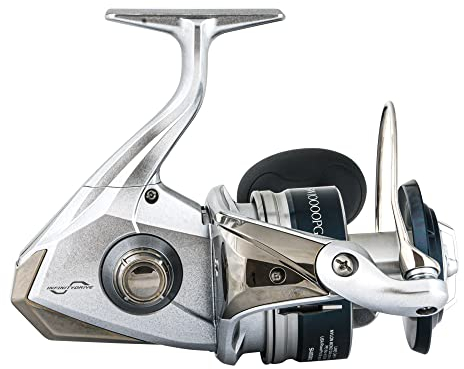 Shimano Saragosa SW A Saltwater Spinning Reel, SRG10000SWAPG, silber , schwarz