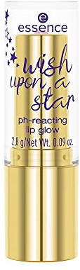 Essence wish upon a star ph-reacting Lip Glow Nr. 01 Kisses come true! Inhalt: 2,8g Lippenstift färbt die Lippenhaut Pink! = 1 Stück