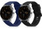 kwmobile 2X Sportarmband kompatibel mit Blackview X1 Smartwatch Armband - Fitnesstracker Band Set aus TPU Silikon