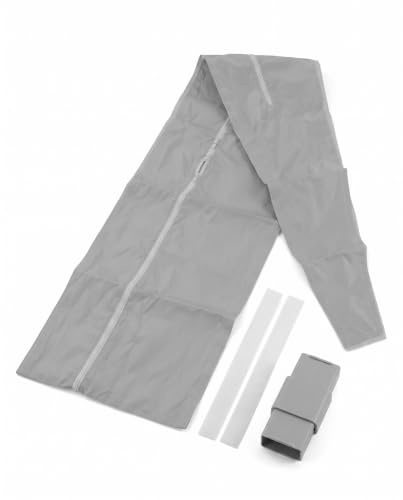 Kit Guarnizioni Universali per Vetri per Condizionatore, Tessuto Sigillante per Finestre 9,8/13,1 Piedi Kit Guarnizioni per Finestre Ac con Cerniera e Chiusura Adesiva, per(4 Meter / 13.1ft)