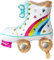WANGCL 6 Regenbogen-Luftballons für Rollschuhe für Partys der 80er und 90er Jahre, Dekoration für Hip Hop, Geburtstag, Hochzeit, Partyzubehör