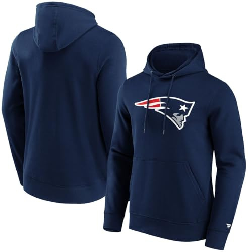Fanatics New England Patriots Logo Männer Kapuzenpullover Navy XXL