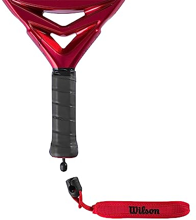 Wilson Comfort Cuff Zipcord, Pagaie Altro Unisex, Rosso, No Size