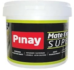 PINTURA EXTRA SUPER - para la decoración en paramentos verticales (Yeso, Cemento, Revoco, Madera, Etc.) (4 L, BLANCO)