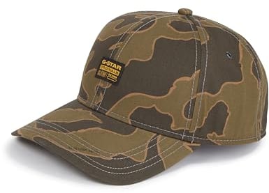 G-Star Herren Originals Baseball Cap, Mehrfarben (Shadow Olive Island camo D03219-D553-G739), PC