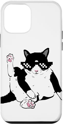 iPhone 12 mini Cheeky Cat With Sunglasses Case