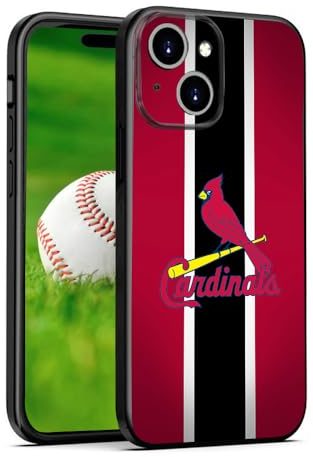 Schutzhülle für Baseball-Fans von St. Louis, kompatibel mit iPhone 14 Plus, einzigartiges Geschenk für Weihnachten, Vater, Ehemann, Mutter, Muttertag, Vatertag, Erntedankfest, Kinder, Liebhaber,