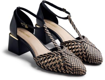 Zapatos TACÓN Piel Trenzada Boyne