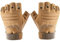 Healvian 1 Paar Taktische Halbfingerhandschuhe Sport Griff Motorradhandschuhe Hälfte Proofhandschuhe ATV-Reithandschuhe Handschuhe im Freien rutschfeste Handschuhe Anti-Mikrofaser Khaki