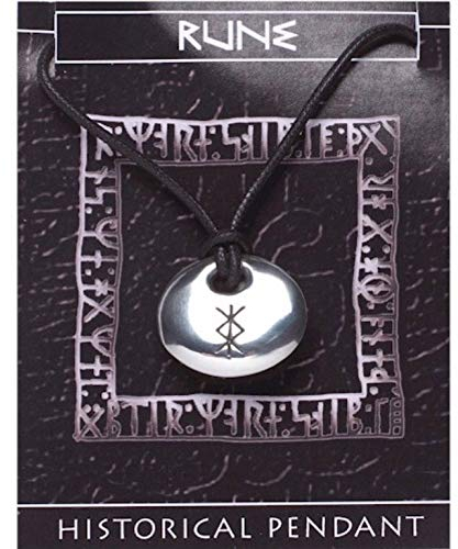 Westair Pendentif rune historique Viking Protection, en étain anglais fin