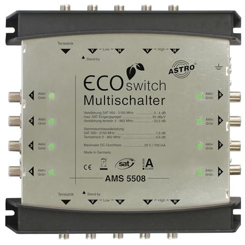 ASTRO Profi-Multischalter Kaskadenbasisgerät AMS5508ECO
