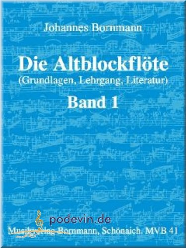 Die Altblockflöte 1 - Blockflöte Noten [Musiknoten]