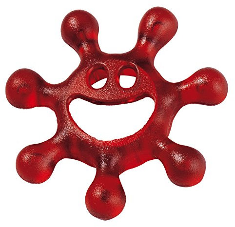 Koziol Sunny, transparent Rot Drehverschlussöffner, Kunststoff, 71x71x15 cm