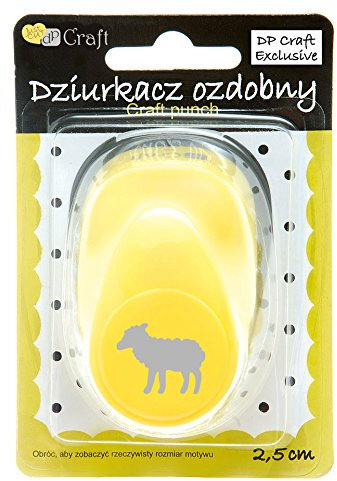 dpCraft Motivstanzer Motivlocher Papierstanzer Stanzer Locher 2,5 CM SCHAF