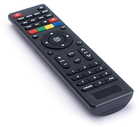 netshop 25 Fernbedienung für Xoro HRT 8730 + HRT 8729 + HRT 8770 + HRT 8772 + HRK 7622 + HRK 7670 + HRK 7672 + HRM 7670 + Ersatzfernbedienung (Deutscher Xoro Fachhändler)