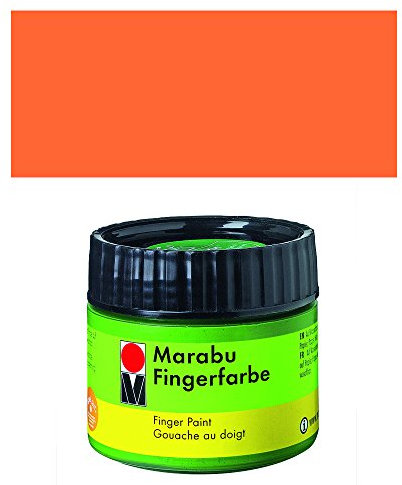 NEU Marabu Fingermalfarbe 100ml, Orange