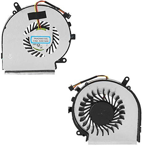 ASHATA CPU Lüfter für GE62/GE72/GP62/PE60 usw, Laptop Kühlventilator, GE62 Prozessor Lüfter, CPU Kühler Fan, hochleistungsfähiger Kühlventilator für Notebook