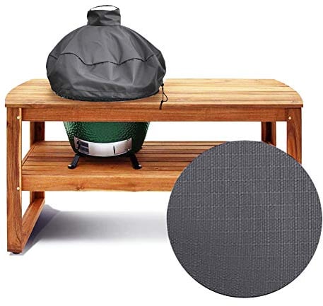 KAMsater - Copertura per griglia Kamado a cupola, 73,7 cm, grande, grande, verde uovo, per Kamado Joe Classic nell'isola integrata, accessori L BGE impermeabile per barbecue da esterno