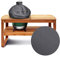 KAMsater - Copertura per griglia Kamado a cupola, 73,7 cm, grande, grande, verde uovo, per Kamado Joe Classic nell'isola integrata, accessori L BGE impermeabile per barbecue da esterno
