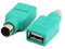 Diyeeni PS2 zu USB Buchse, USB PS2 Adapter, USB zu PS 2 Tastatur und Maus Konverter Adapter