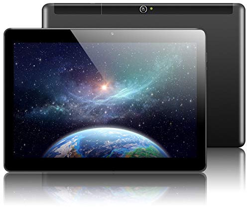 Padgene 10.1 Inch Android Tablet, Android 8.1 Phablet Tablet Quad Core Pad with Dual Camera, 2GB Ram 32GB ROM, 1280x800 HD IPS screen, Wifi, Bluetooth