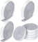 Zonon 8 Rollen filz selbstklebend 1/2 x 60 Zoll Filzband Selbstklebend Schwerlast Streifen Polyester Filzstreifen Rollen für Möbel Schützen und Freiheit DIY Kleber (Hellgrau)
