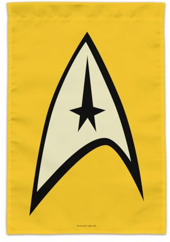 Star Trek Command Shield Gartenflagge