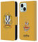 Head Case Designs Officially Licensed Harry Potter Hufflepuff Deathly Hallows II Leather Wallet Case Compatible With Apple iPhone 13 Mini