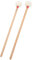 2 Uds Mazo de Tambor Multiusos Cabezal de Fieltro Palos de Mazo de Tambor Accesorios para Bombo, Timbales Y Tambores(rojo)