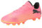 Puma Unisex Youth Future 7 Play Fg/Ag Jr Soccer Shoes, Sunset Glow-Puma Black-Sun Stream, 10 UK