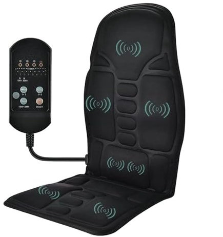 BesBet beheizbare sitzauflage - 12v-24v Intelligente Steuerung sitzheizung Auto - für LKW sitzheizung Auto Auflage 12v