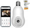 JCHENG Light Bulb Security Camera, 4MP Home Security, Compatible Alexa/Google Assistant/Alarm System Indoor