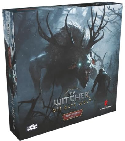 Go on Board, The Witcher: Die alte Welt – Monsterjagd, Erweiterung, Expertenspiel, Brettspiel, 1-5 Spieler, Ab 14+ Jahren, 90-150 Minuten, Deutsch