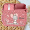 wolga-kreativ personalisierte Mepal Brotdose Kinder mit Fächern mit Maus Motiv - Lunchbox Kindergarten, Jausenbox Schule Geschenk Einschulung
