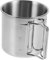 Toddmomy 1 Pezzi Tazze Da Campeggio In Acciaio Inox,Tazza Da Campeggio Leggera Per Viaggi, Escursioni, Sport All'Aria Aperta