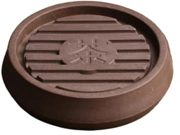 Base de théière en Argile Dessous de Plat Soucoupe for théière Pièce de Monnaie Kung Fu Cérémonie du thé Plateaux à thé Chinois