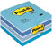 Post-it Notes Würfel, Blau, 450 Blatt, 76 mm x 76 mm - Für Notizen, To-Do-Listen, Erinnerungen