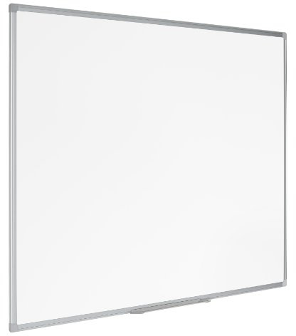 Bi-Office Earth - Whiteboard, Melamine, Dry Wipe Board with Aluminium Frame, 180 x 120 cm