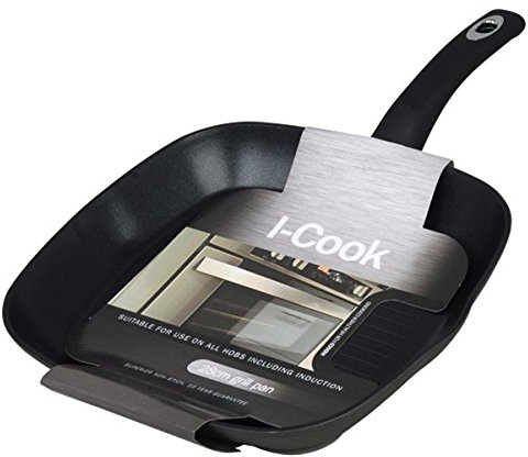 I-Cook 28 cm Non Stick square Grill Pan