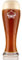 Weizenbierglas Bierglas 500ml mit Gravur personalisiert Weizenglas, Bier Geschenk, Geschenkideen für Papa, 50 Geburtstag Mann, Geschenke für Männer, Motiv Quality Stern