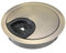 Kabeldurchführung Kabeldurchlass Cable Hole Cover aus Metall Ø 50 mm Bronze