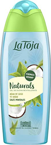 La Toja Naturals Gel de Baño Con Agua de Coco y Té Verde 550Ml, 1 x 560 g