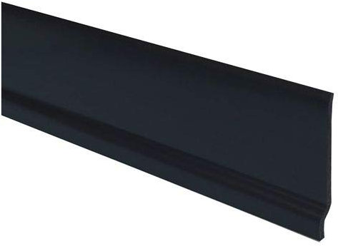 BATTISCOPA RESINA ESPANSA cf. 10 barre da 2 mt. (MM. 70X9 - NERO)