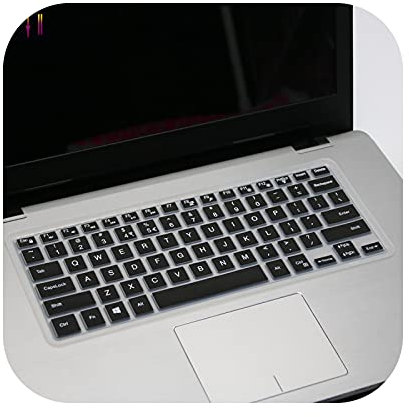 Keyboard cover Keyboard Protector for Dell Xps 15 9570 9550 9560 7590 Inspiron 5000 5482 5481 Inspiron 15-5568 5579 7568 7567 7579-Black