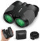 Jumelles Compactes 12 x 25 pour Adultes et Enfants, Petites Jumelles avec Vision à Faible Luminosité pour L'observation des Oiseaux, Le Théâtre et Les Concerts, La Chasse et Les Jeux Sportifs