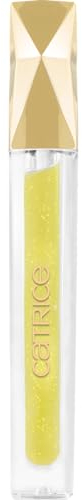 Catrice MY JEWELS. MY RULES. Lip Glaze, Lipgloss, Nr. C01, Gelb, natürlich, glänzend, strahlend, strahlend frisch, vegan, ohne Parabene, ohne Mikroplastikpartikel, Nanopartikel frei, 3er Pack (3x3ml)